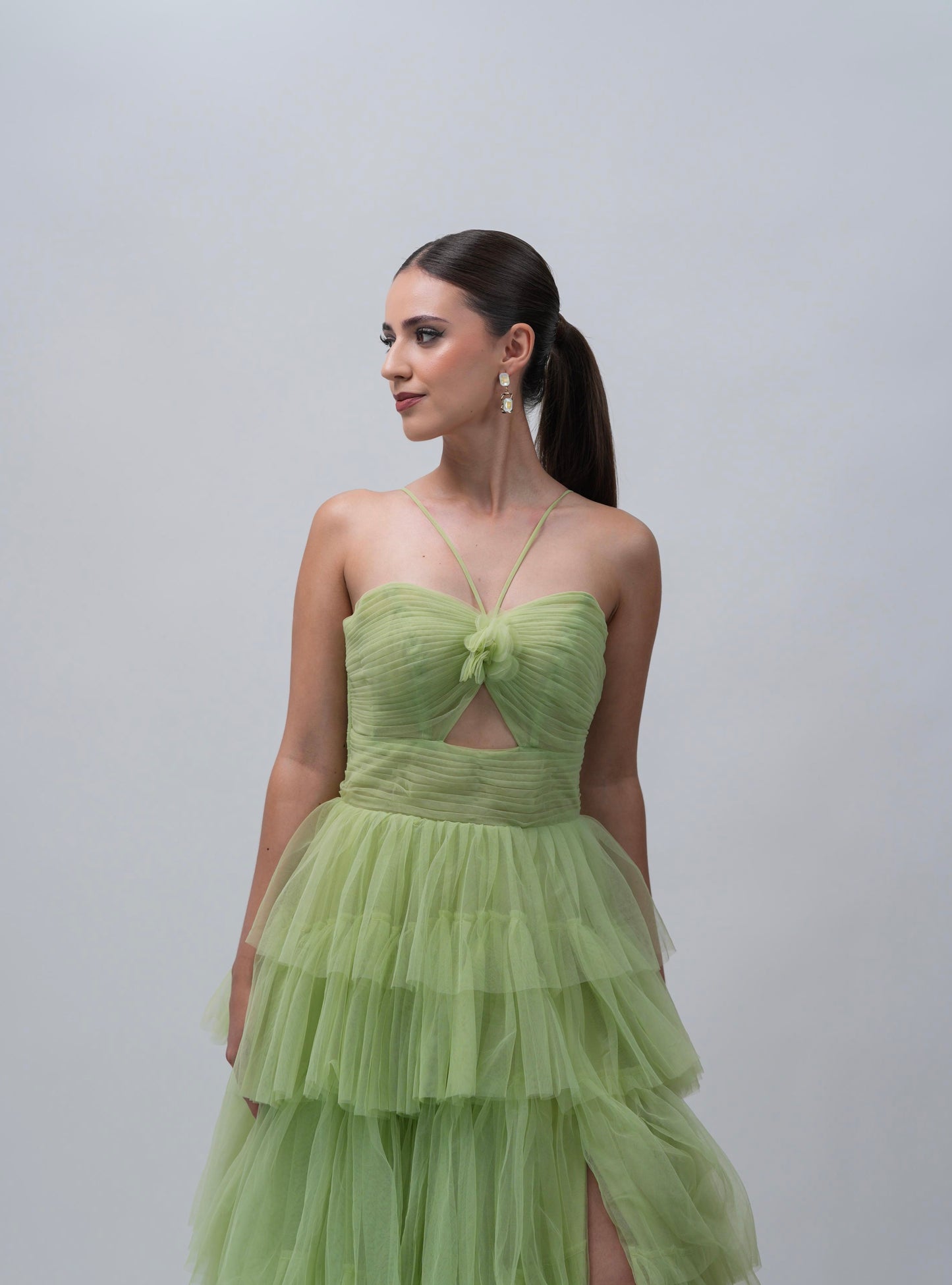 Vestido Verde Pastel Ampon Olanes