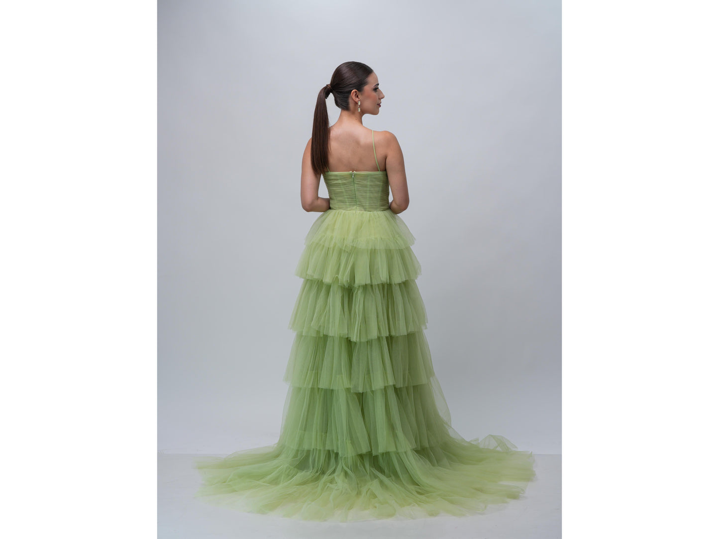 Vestido Verde Pastel Ampon Olanes
