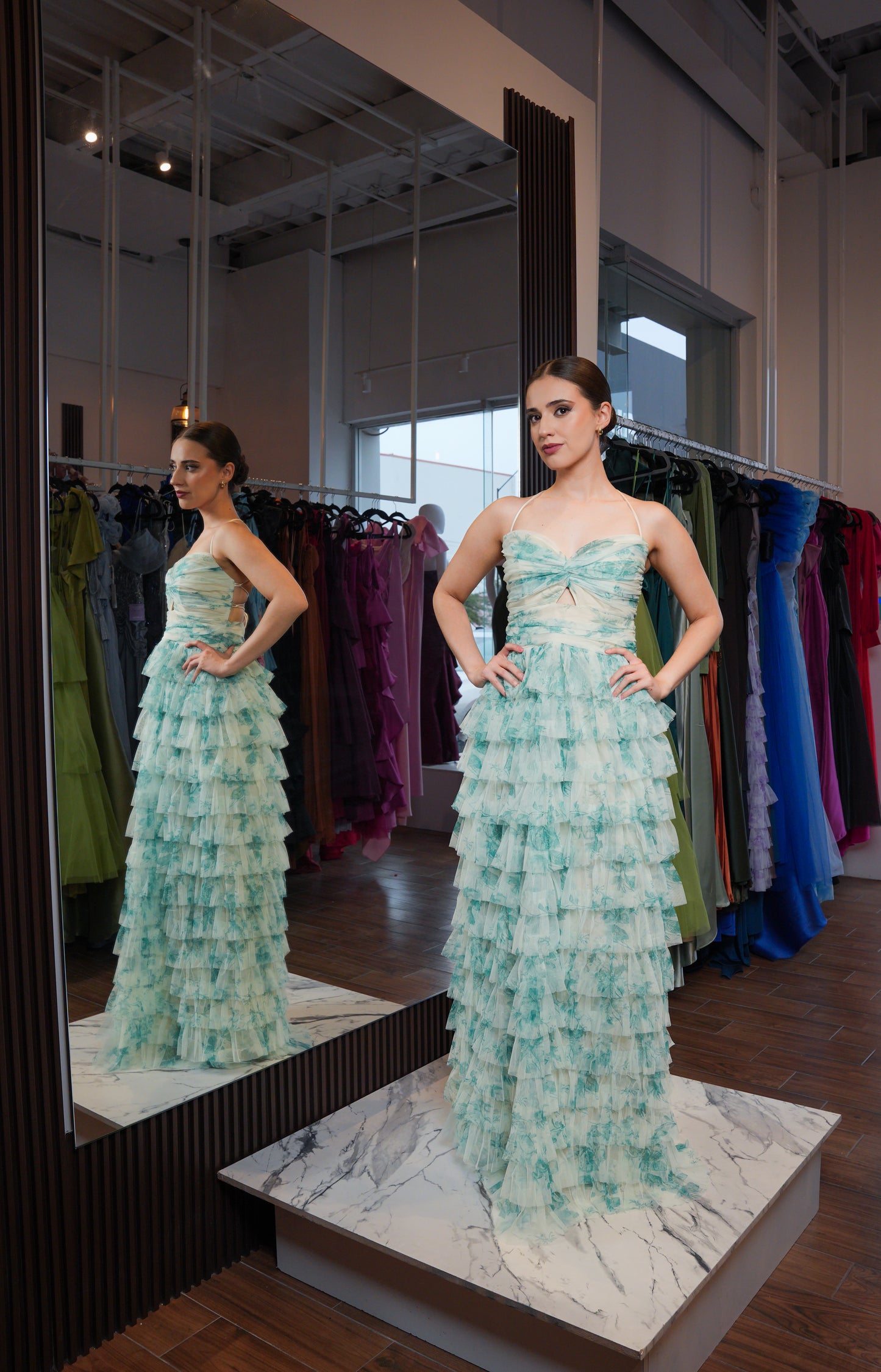 Vestido con Corset Olan