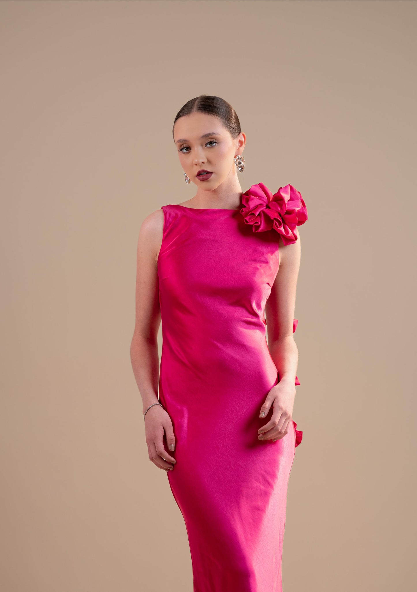 Rosa Fiusha Caida De Flores