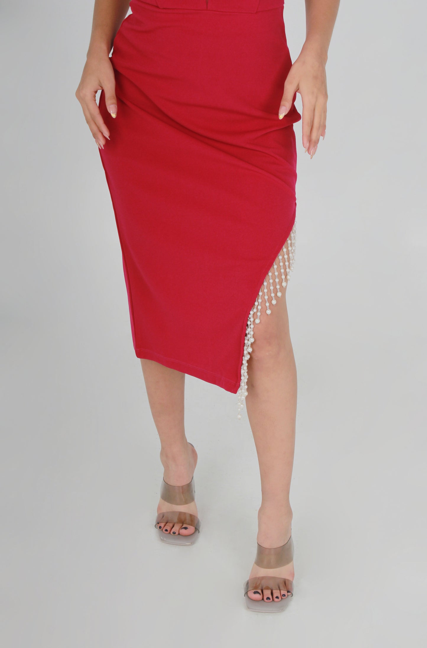 Vestido de Perlas Corto