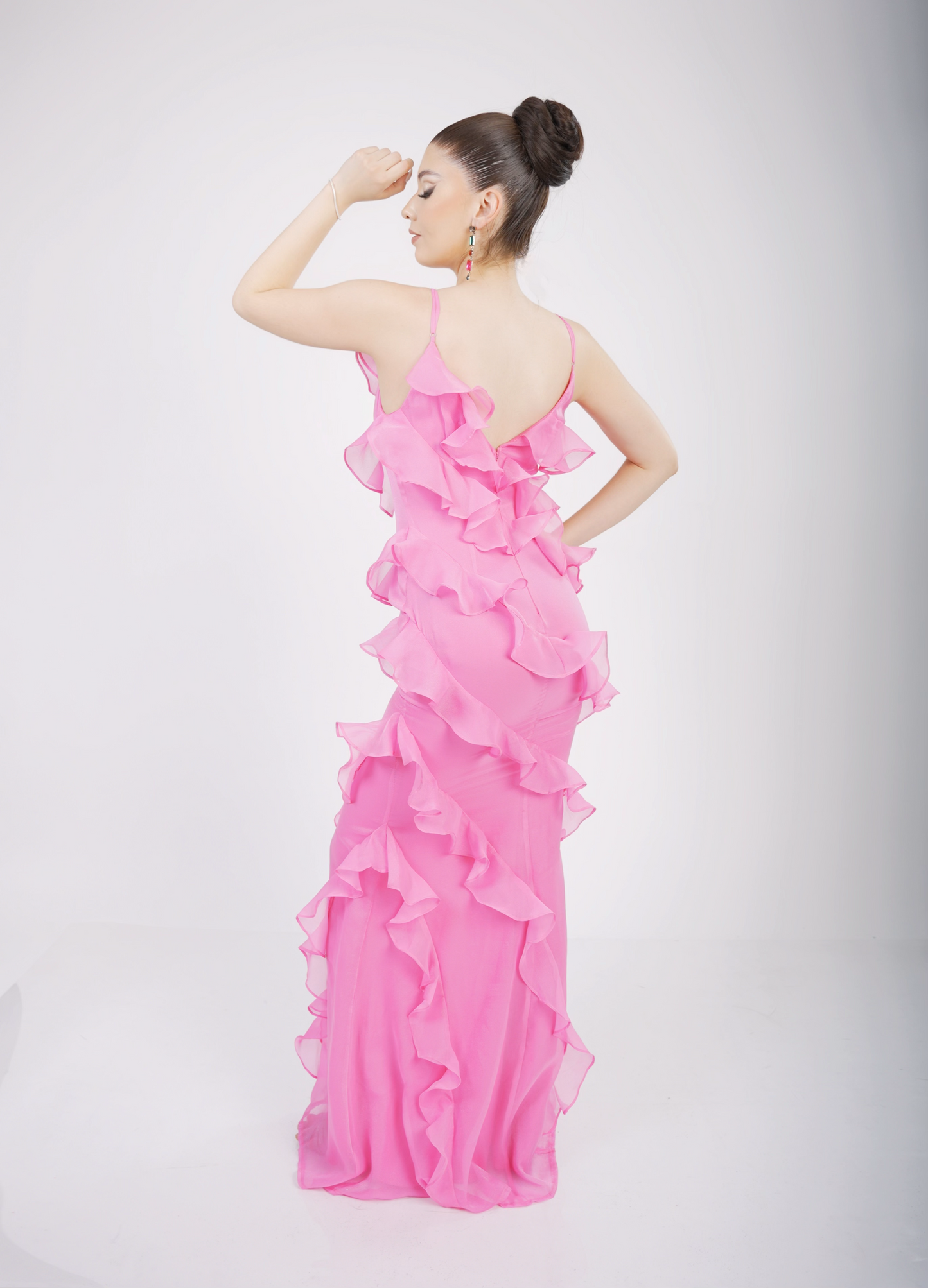Vestido con Olanes de Mar