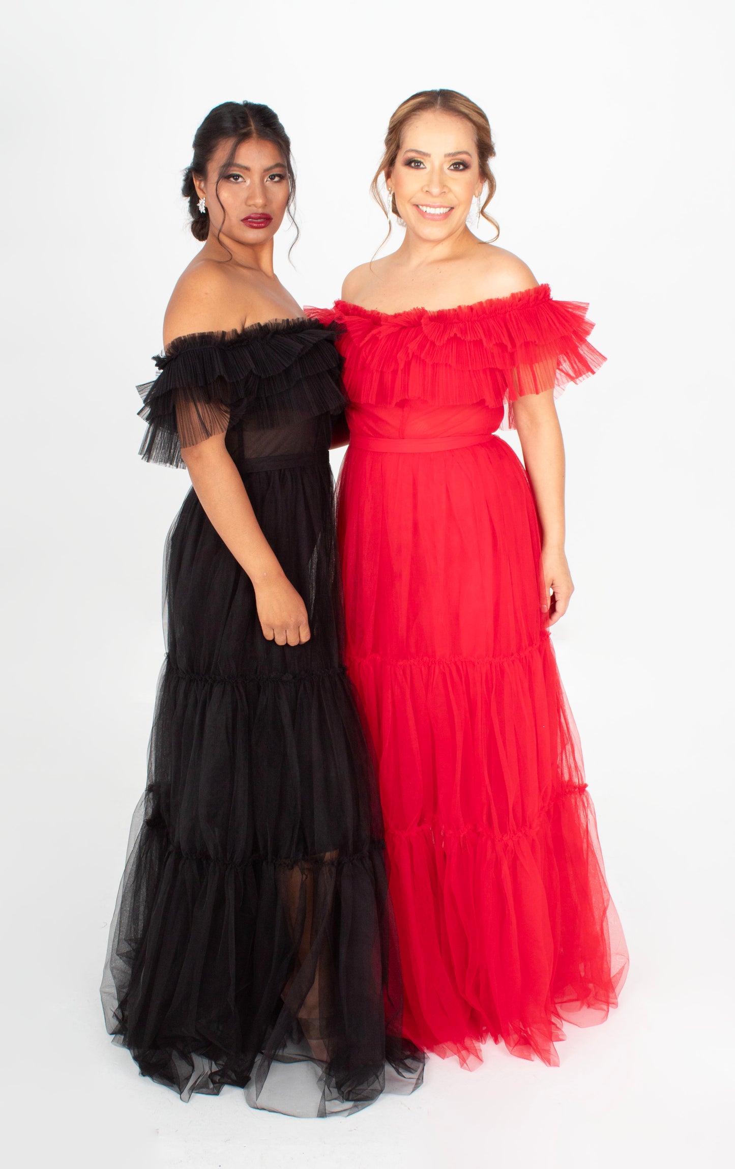 Vestido Tul Campirano