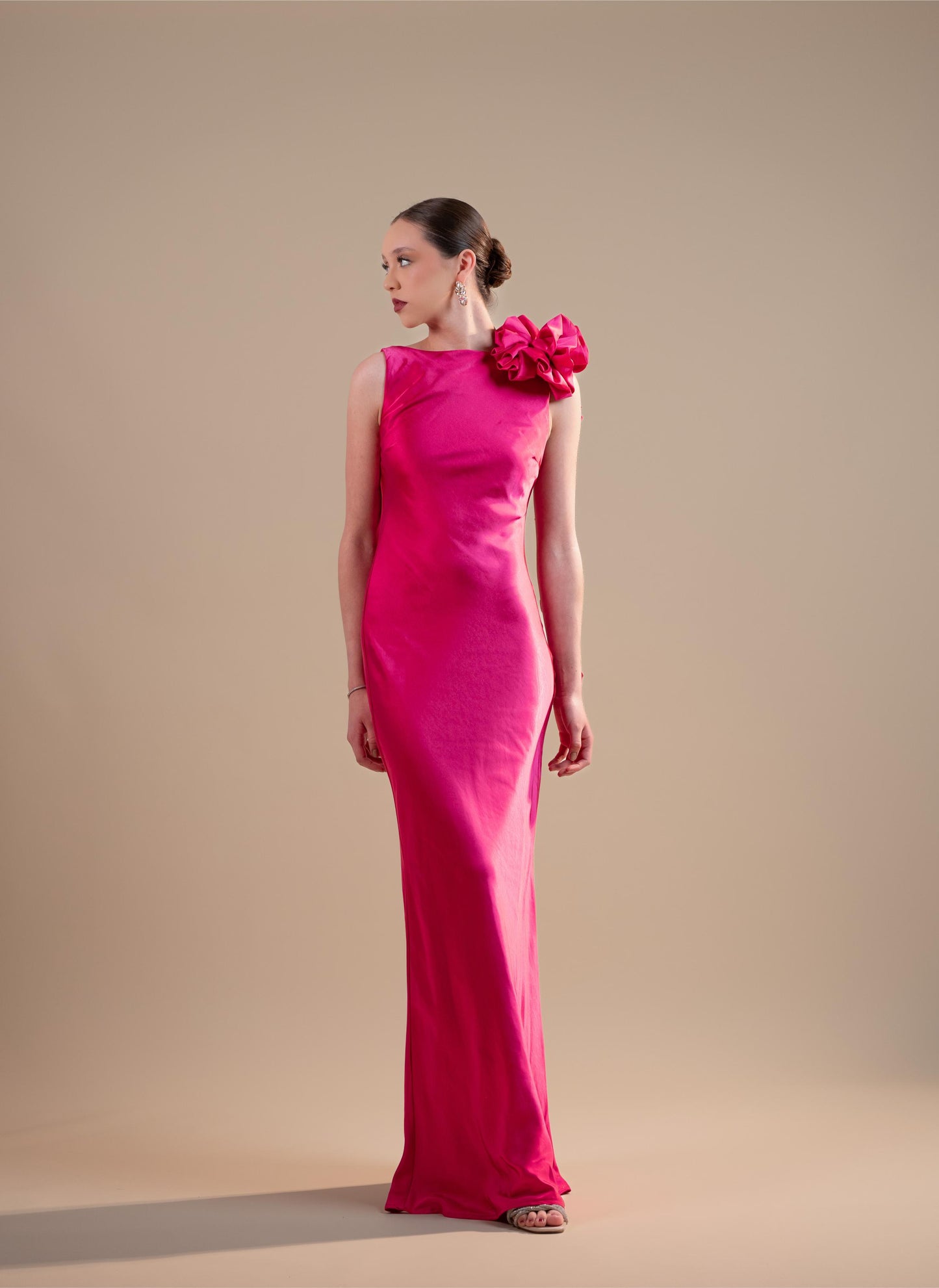 Rosa Fiusha Caida De Flores