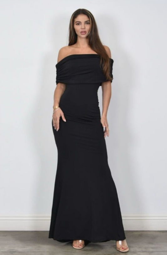 Vestido Negro Campesino