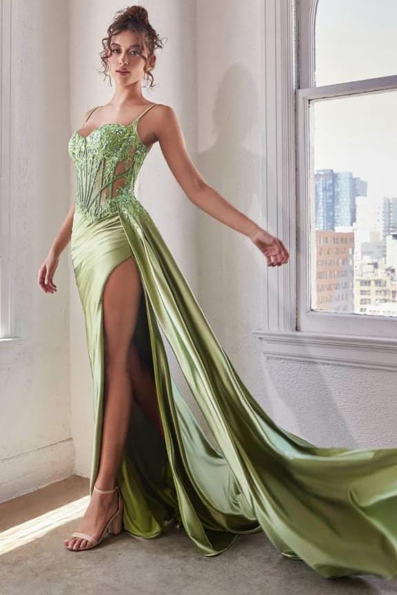 Vestido Detalle en Corset y Banda