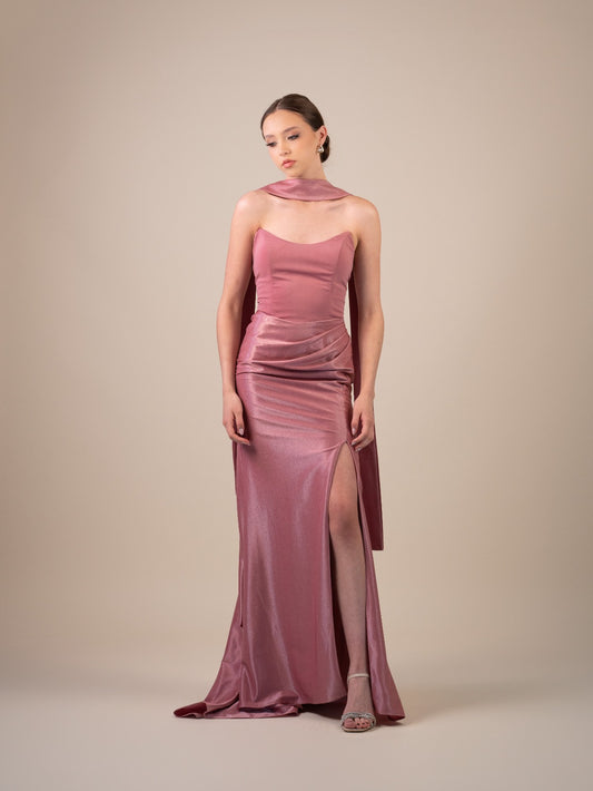 Rosa Viejo Straple De Corset