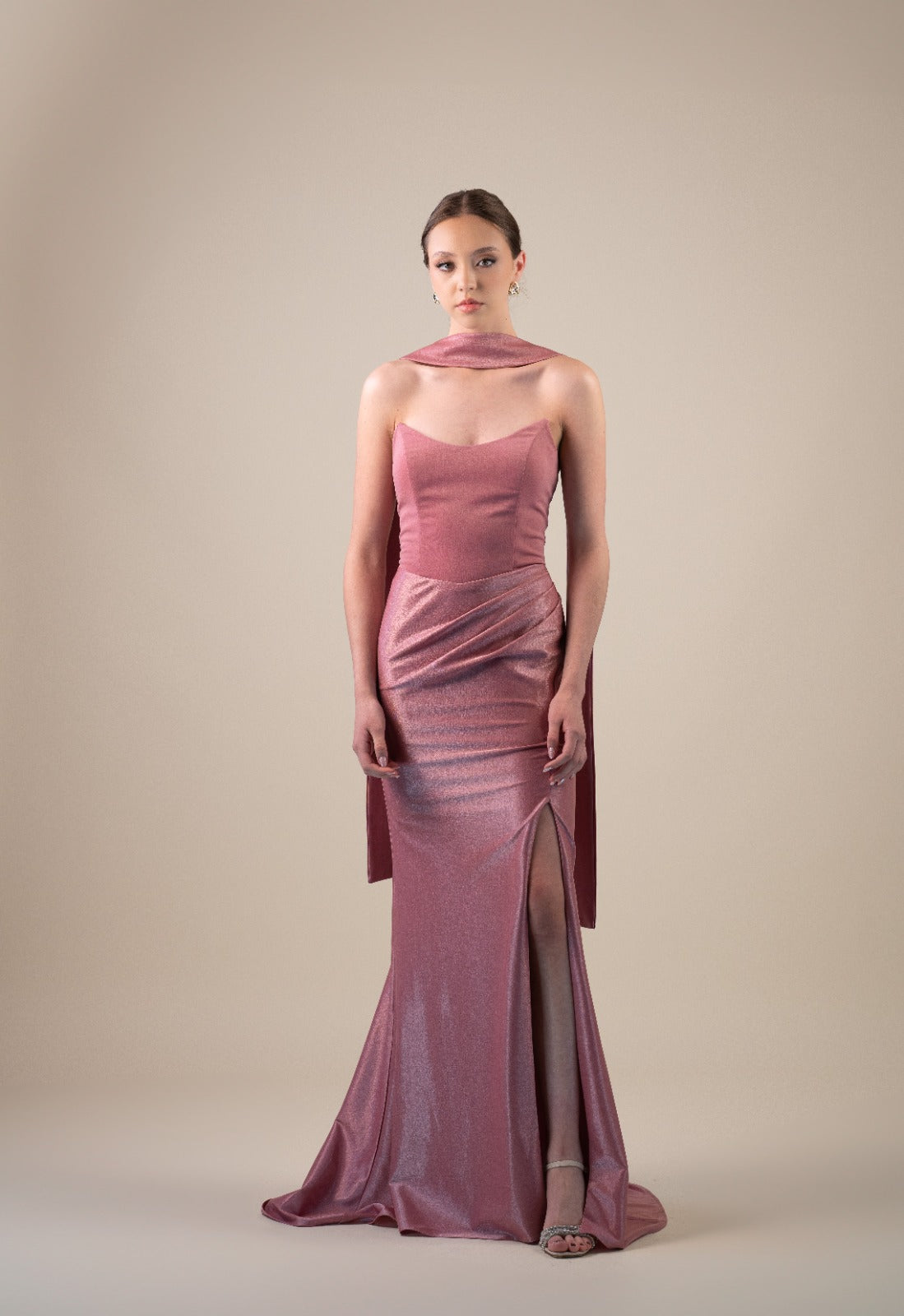 Rosa Viejo Straple De Corset