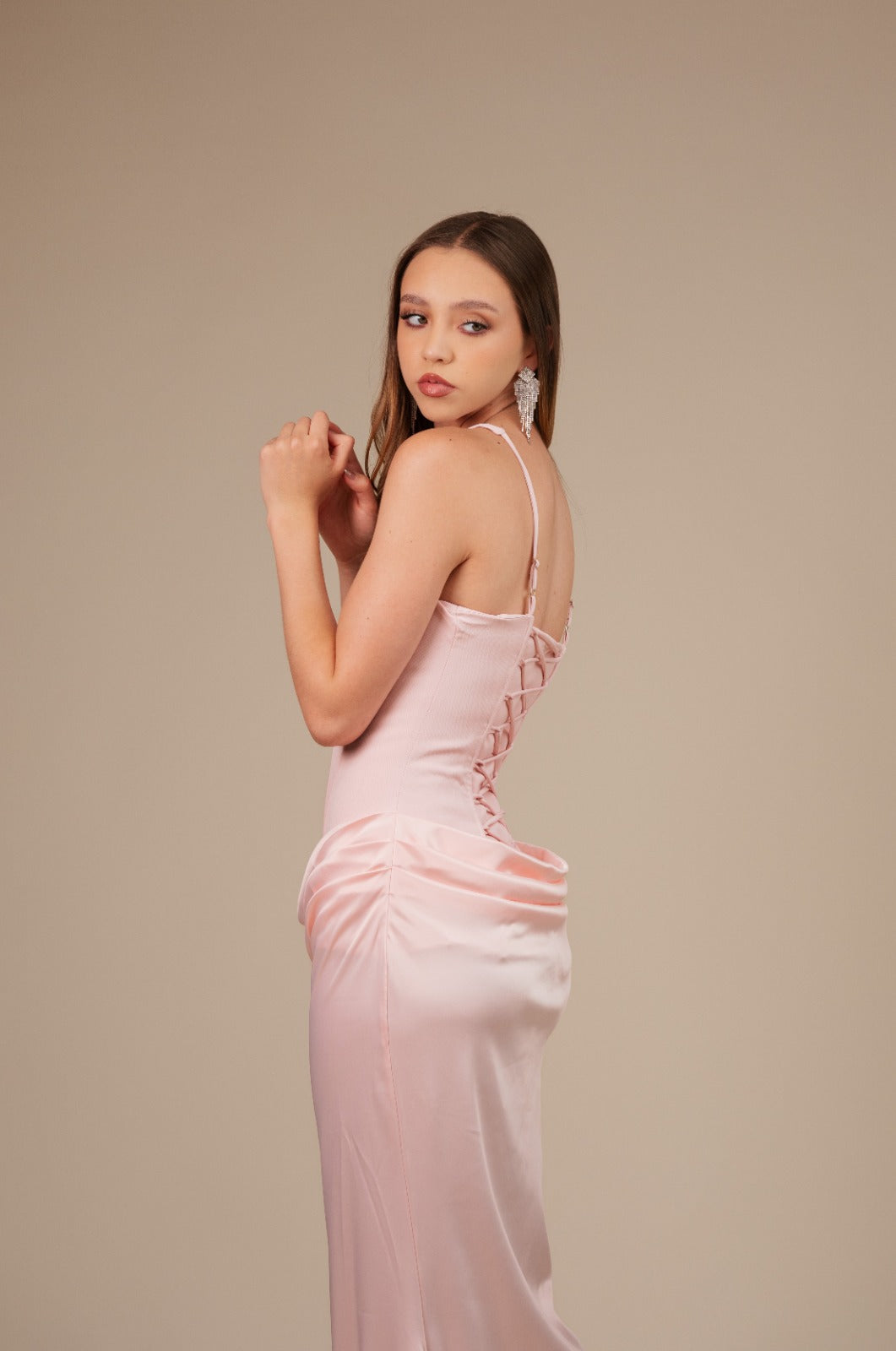 Rosa Palo Corset De Tirantes