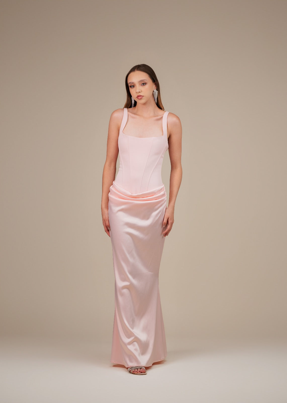Rosa Palo Corset De Tirantes
