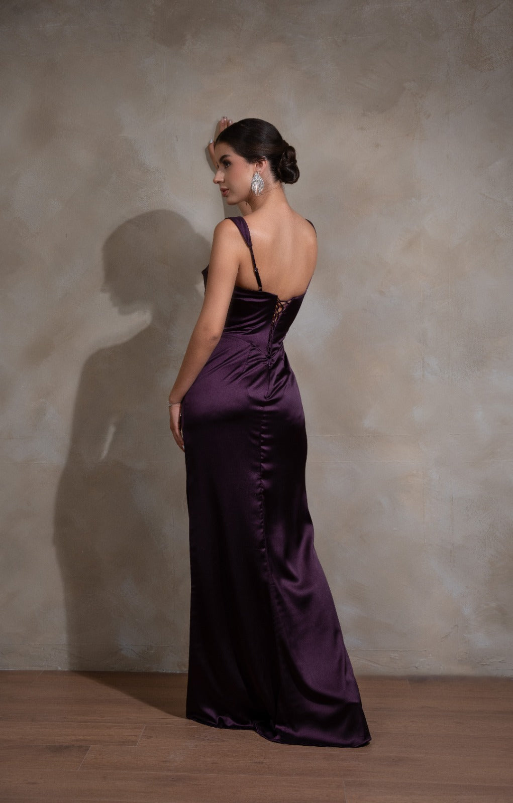 Morado Tirates Con Estola