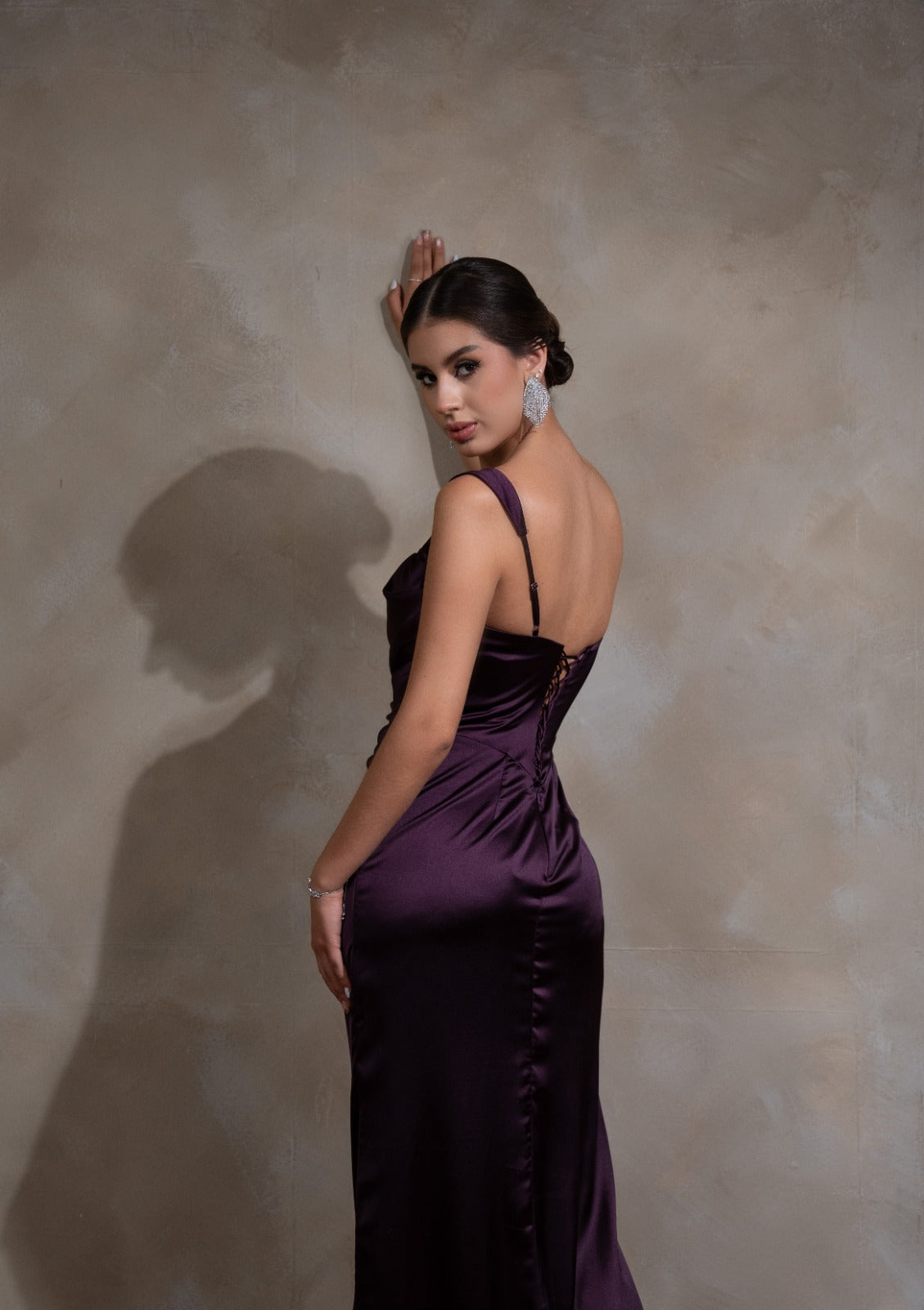 Morado Tirates Con Estola