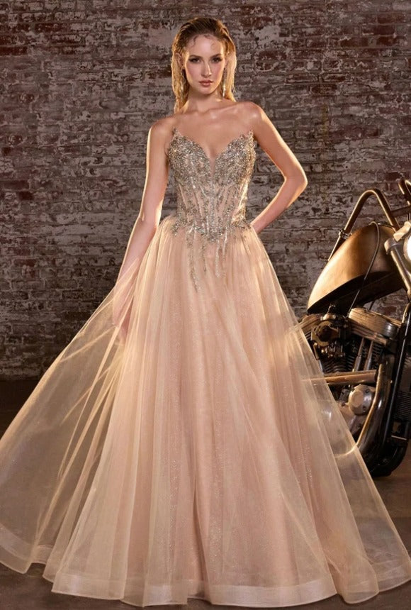 Dorado Ampon Straple Pedreria En Corset
